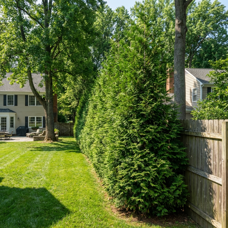 Thuja Green Giant Arborvitae - Thuja plicata x standishii 'Green Giant'